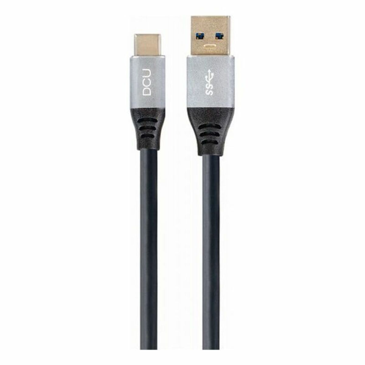 USB A to USB C - Charger Cable - Black 1,5m